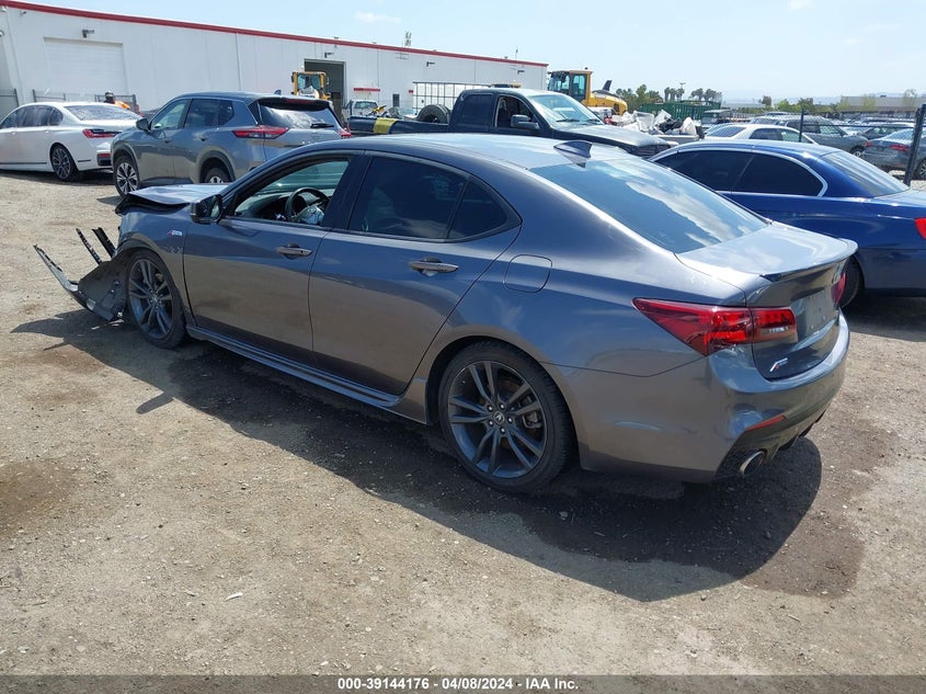 2018 Acura Tlx Tech A-Spec Pkgs VIN: 19UUB2F69JA004452 Lot: 39144176