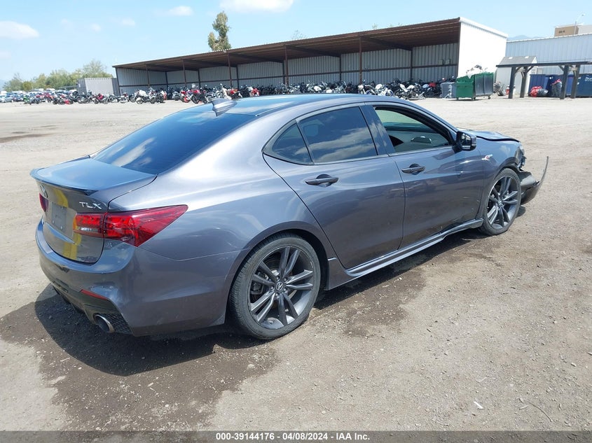 2018 Acura Tlx Tech A-Spec Pkgs VIN: 19UUB2F69JA004452 Lot: 39144176