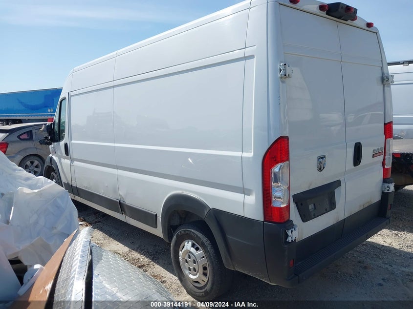 2021 Ram Promaster 2500 High Roof 159 Wb VIN: 3C6LRVDGXME528026 Lot: 39144191