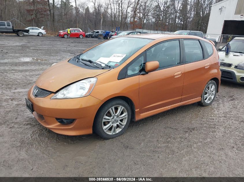 2010 Honda Fit Sport VIN: JHMGE8H47AS024130 Lot: 39144537