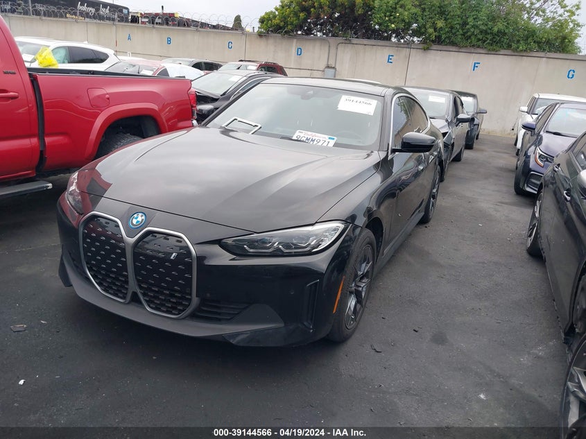 2023 BMW I4 Edrive35 VIN: WBY43AW00PFP92033 Lot: 39144566