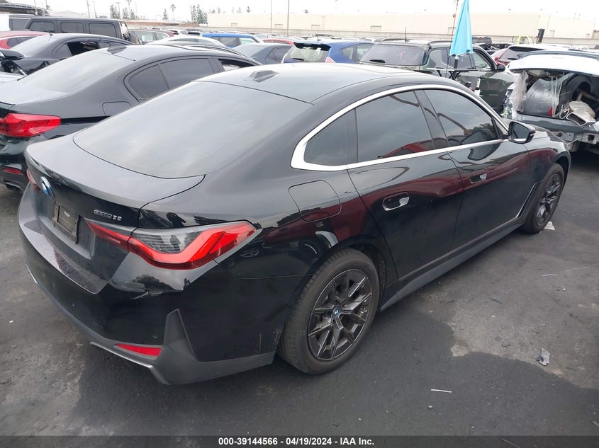 2023 BMW I4 Edrive35 VIN: WBY43AW00PFP92033 Lot: 39144566