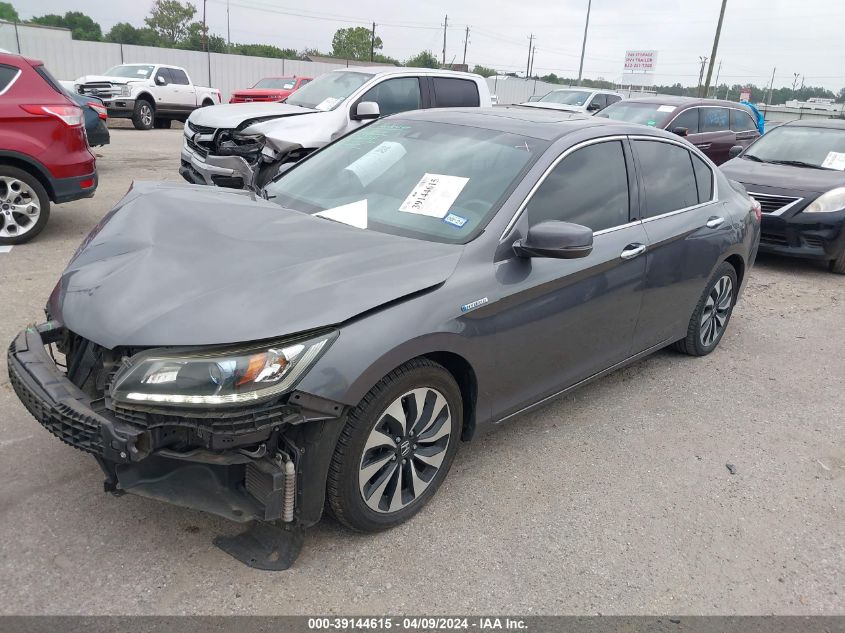 2015 Honda Accord Hybrid Ex-L VIN: 1HGCR6F59FA006165 Lot: 39144615