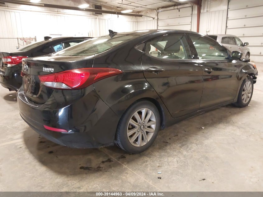 2014 HYUNDAI ELANTRA SE/SPORT/LIMITED - KMHDH4AE6EU088642