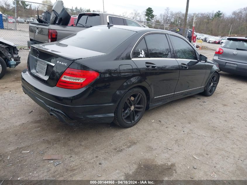 2013 Mercedes-Benz C 300 Luxury 4Matic/Sport 4Matic VIN: WDDGF8AB3DG136783 Lot: 39144968
