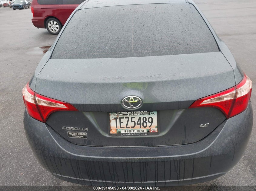 2018 TOYOTA COROLLA LE - 5YFBURHE4JP822695