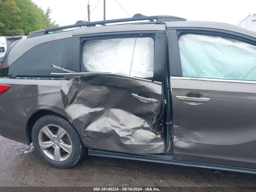 2019 Honda Odyssey Ex VIN: 5FNRL6H58KB114284 Lot: 39145224