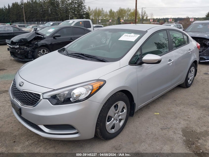 2015 KIA FORTE LX - KNAFK4A68F5373732