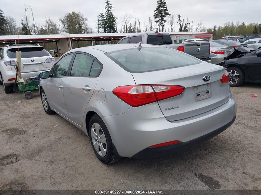 2015 KIA FORTE LX - KNAFK4A68F5373732