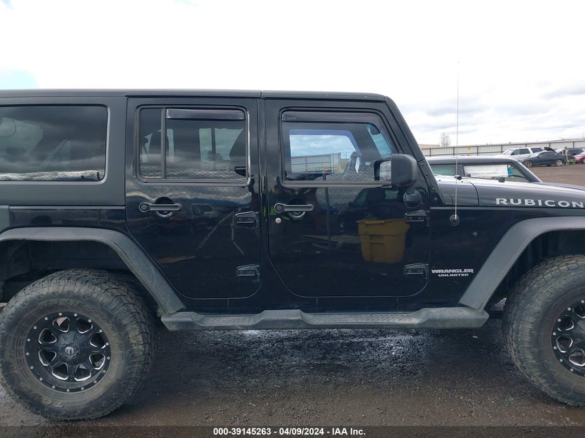 2013 JEEP WRANGLER UNLIMITED SPORT - 1C4BJWDG2DL520544