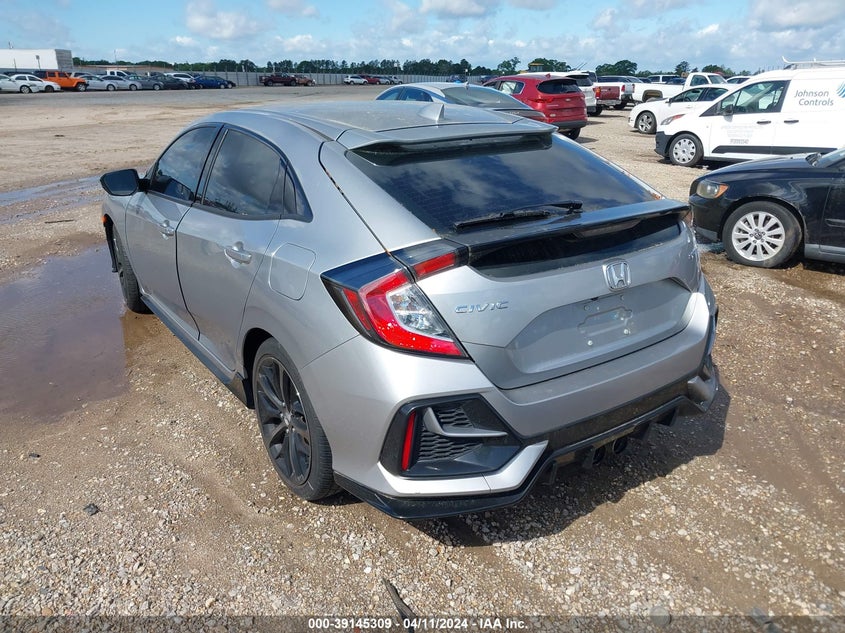 2021 HONDA CIVIC SPORT - SHHFK7H40MU219583
