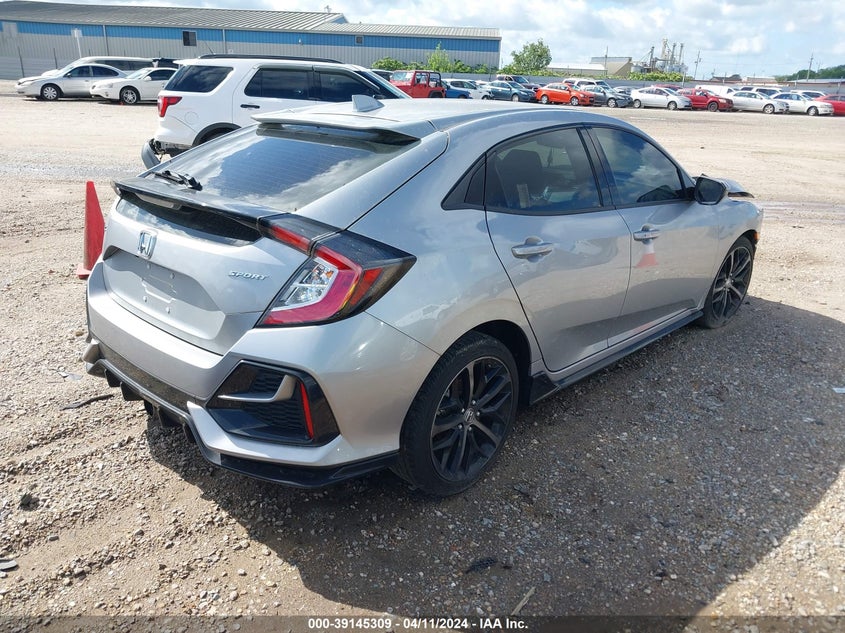 2021 HONDA CIVIC SPORT - SHHFK7H40MU219583