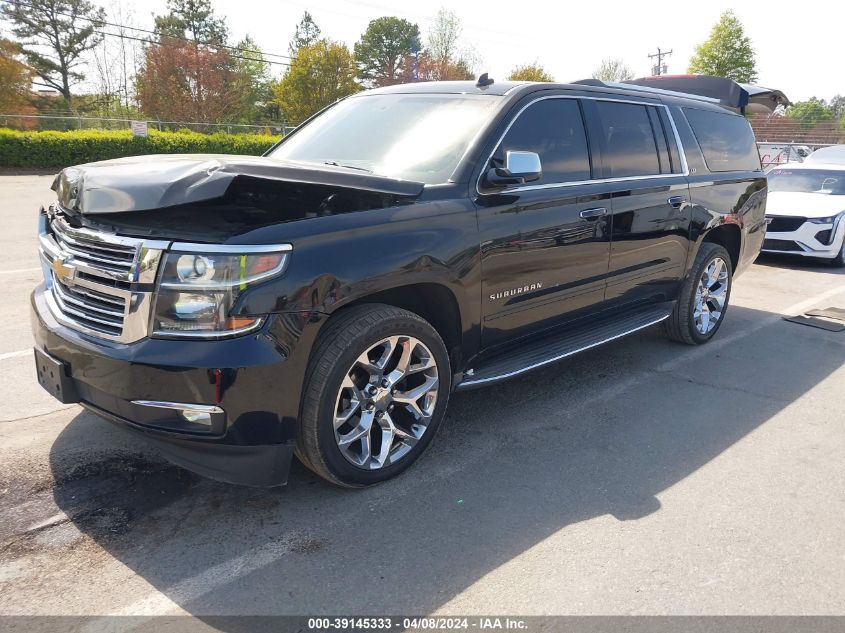 2015 Chevrolet Suburban 1500 Ltz VIN: 1GNSKKKC6FR166265 Lot: 39145333