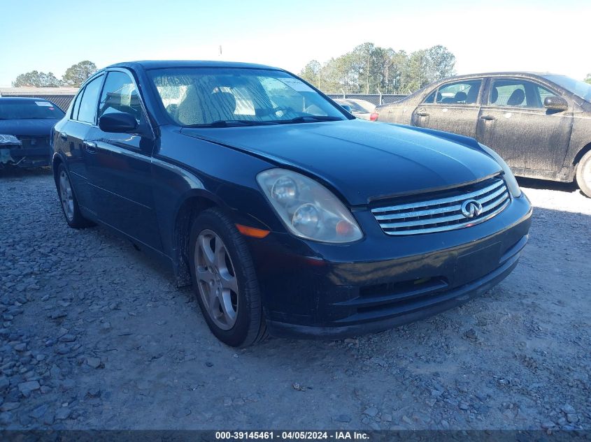 2004 Infiniti G35 VIN: JNKCV51E44M604671 Lot: 40720857