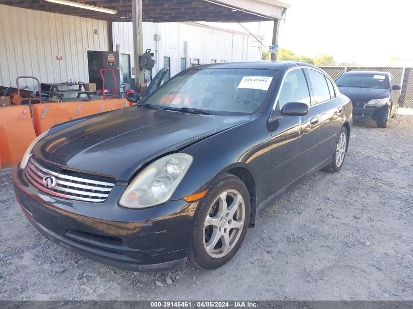 2004 Infiniti G35 VIN: JNKCV51E44M604671 Lot: 40720857