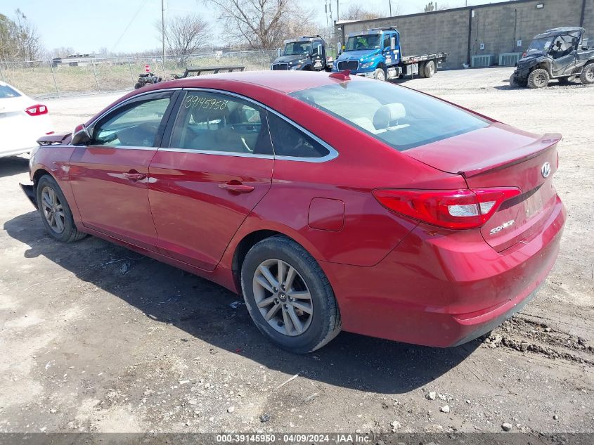 2015 Hyundai Sonata Eco VIN: 5NPE24AA2FH138441 Lot: 39145950