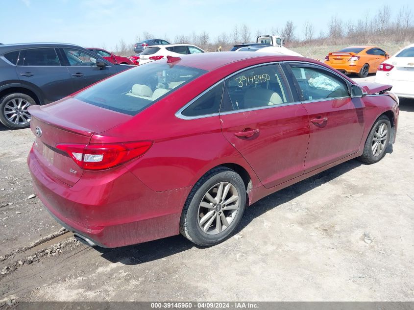 2015 Hyundai Sonata Eco VIN: 5NPE24AA2FH138441 Lot: 39145950