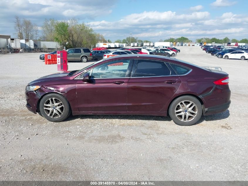 2013 Ford Fusion Se VIN: 3FA6P0H74DR281027 Lot: 39145970