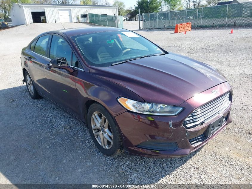 2013 Ford Fusion Se VIN: 3FA6P0H74DR281027 Lot: 39145970