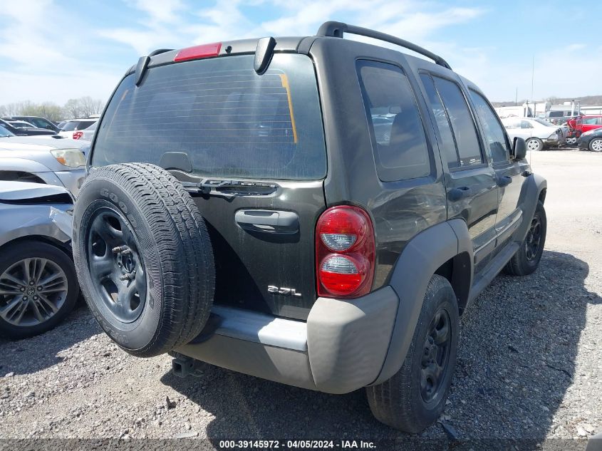 2006 Jeep Liberty Sport VIN: 1J4GL48K76W169452 Lot: 39145972