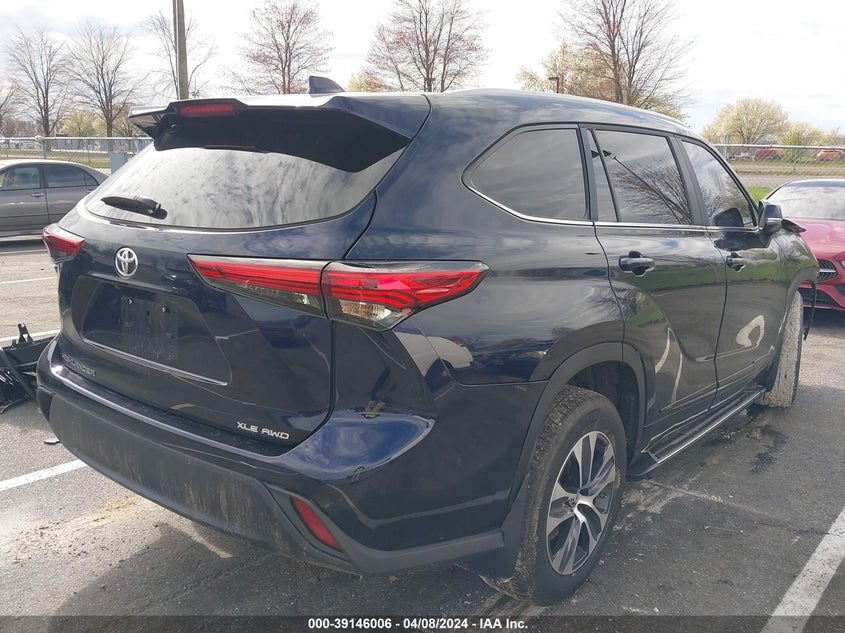 2023 TOYOTA HIGHLANDER VIN: 5TDKDRBH4PS022451