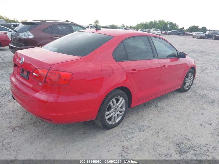 2014 VOLKSWAGEN JETTA 1.8T SE - 3VWD17AJ5EM314369
