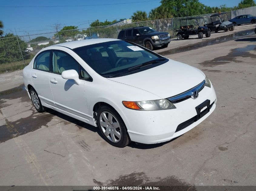 1HGFA16507L019593 | 2007 HONDA CIVIC