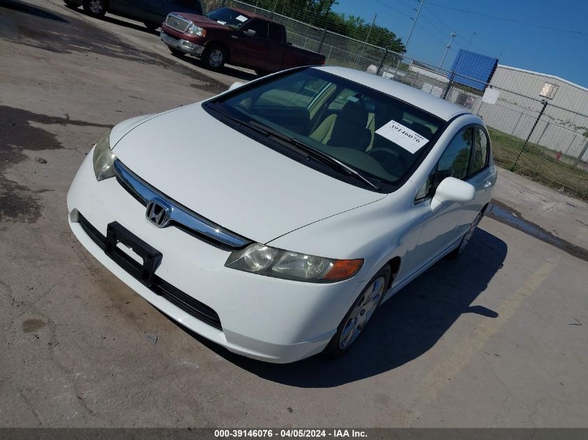 1HGFA16507L019593 | 2007 HONDA CIVIC