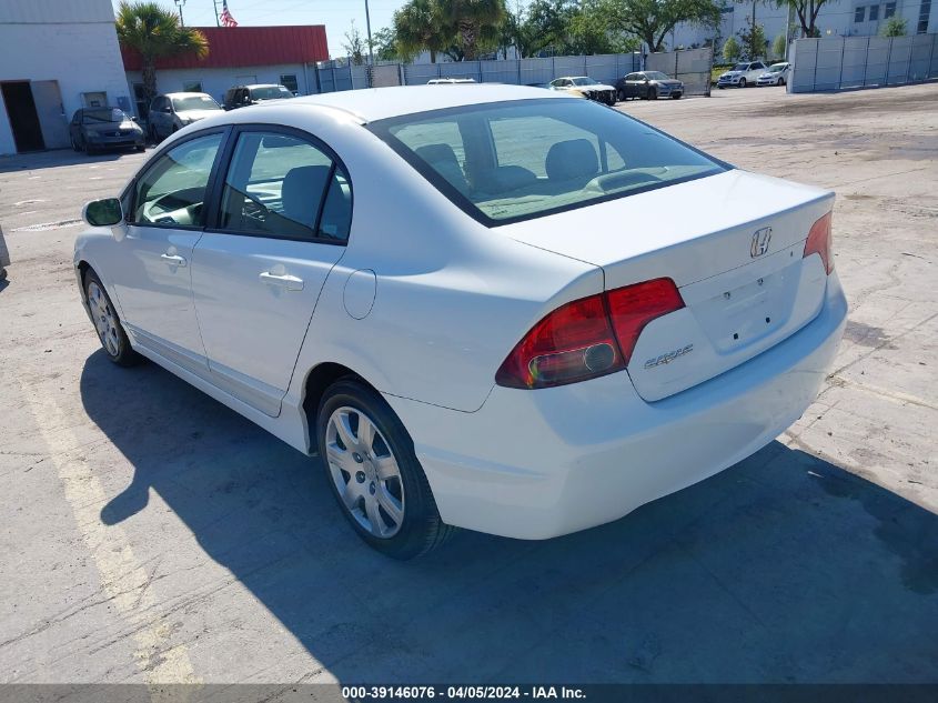 1HGFA16507L019593 | 2007 HONDA CIVIC