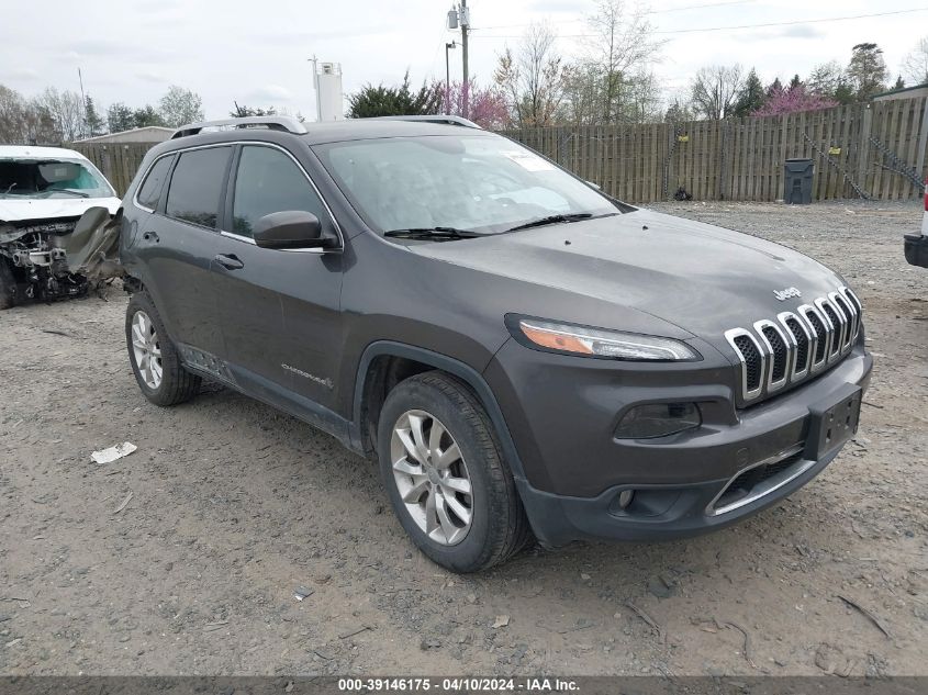 2015 Jeep Cherokee Limited VIN: 1C4PJMDS6FW511393 Lot: 39146175