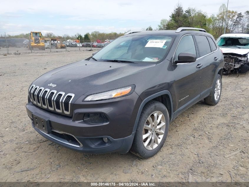 2015 Jeep Cherokee Limited VIN: 1C4PJMDS6FW511393 Lot: 39146175