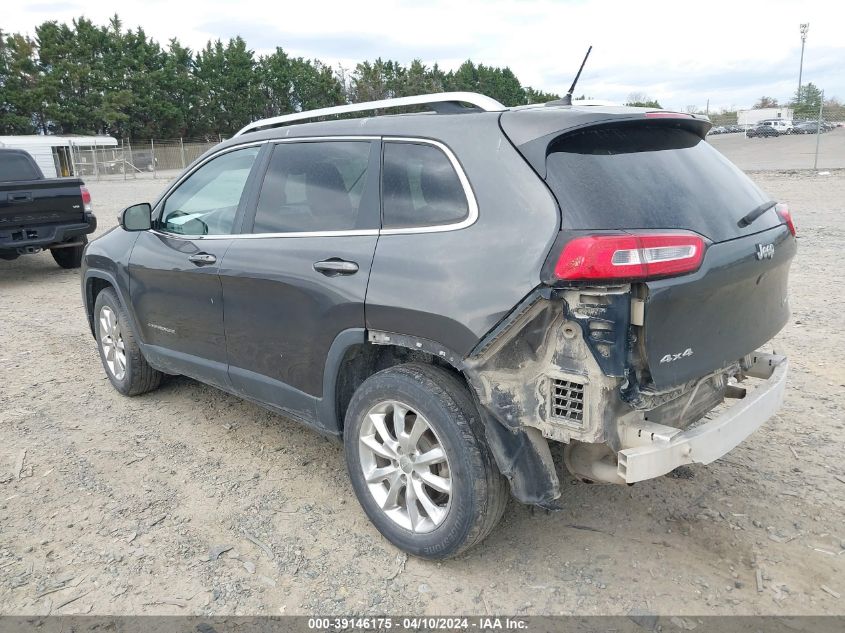 2015 Jeep Cherokee Limited VIN: 1C4PJMDS6FW511393 Lot: 39146175