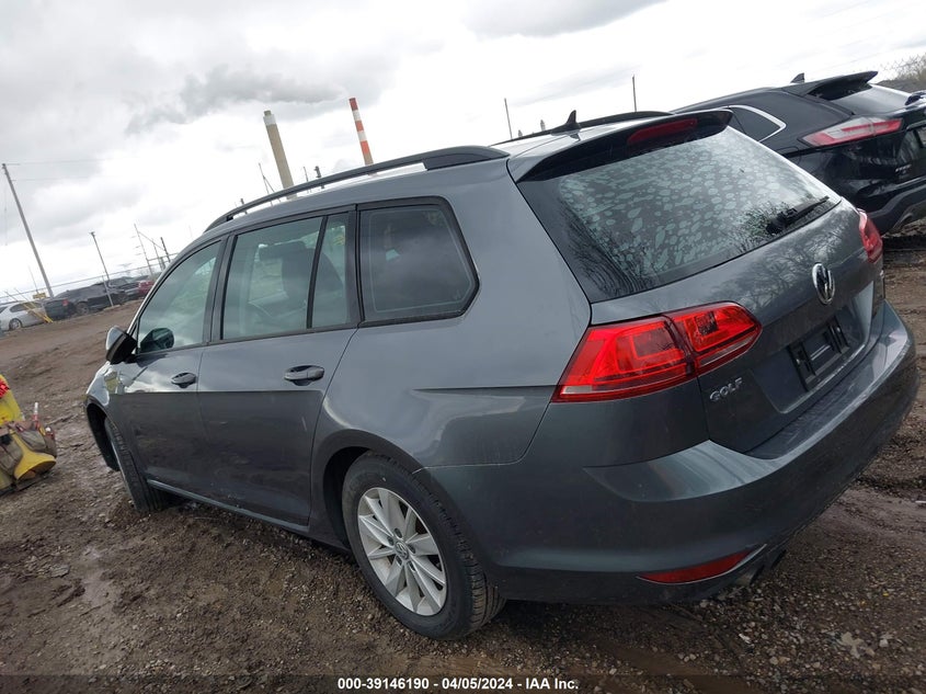 2016 VOLKSWAGEN GOLF SPORTWAGEN TSI S 4-DOOR - 3VWC17AU2GM514649