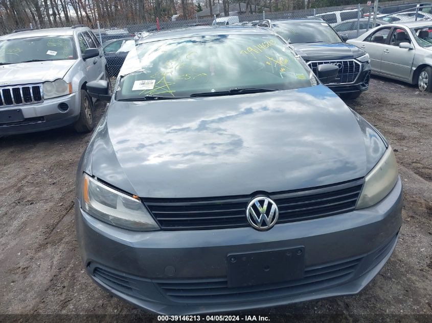 2012 Volkswagen Jetta 2.0L S VIN: 3VW2K7AJ5CM321016 Lot: 39146213