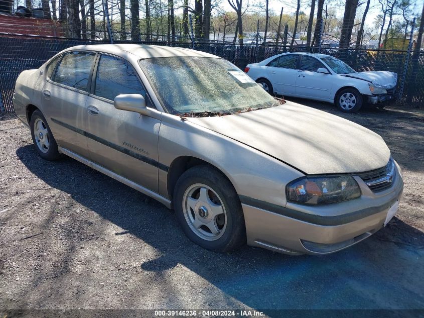 2G1WH55K819223090 | 2001 CHEVROLET IMPALA