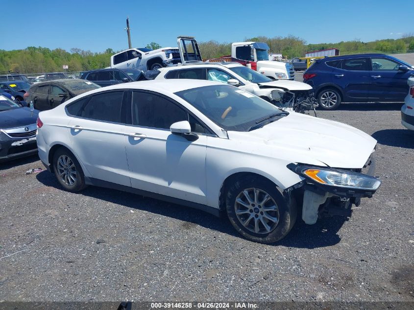 2015 FORD FUSION S - 3FA6P0G76FR163940