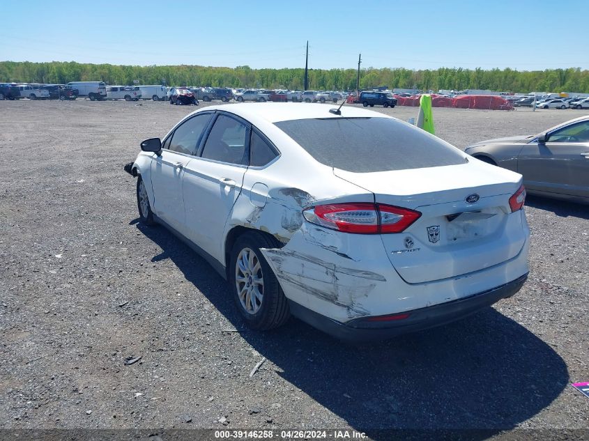 2015 FORD FUSION S - 3FA6P0G76FR163940