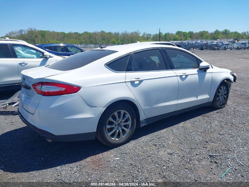 2015 FORD FUSION S - 3FA6P0G76FR163940