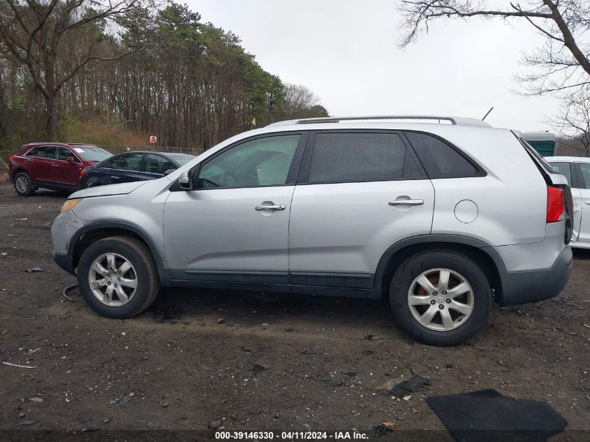 2011 Kia Sorento Lx VIN: 5XYKT3A16BG094360 Lot: 39146330