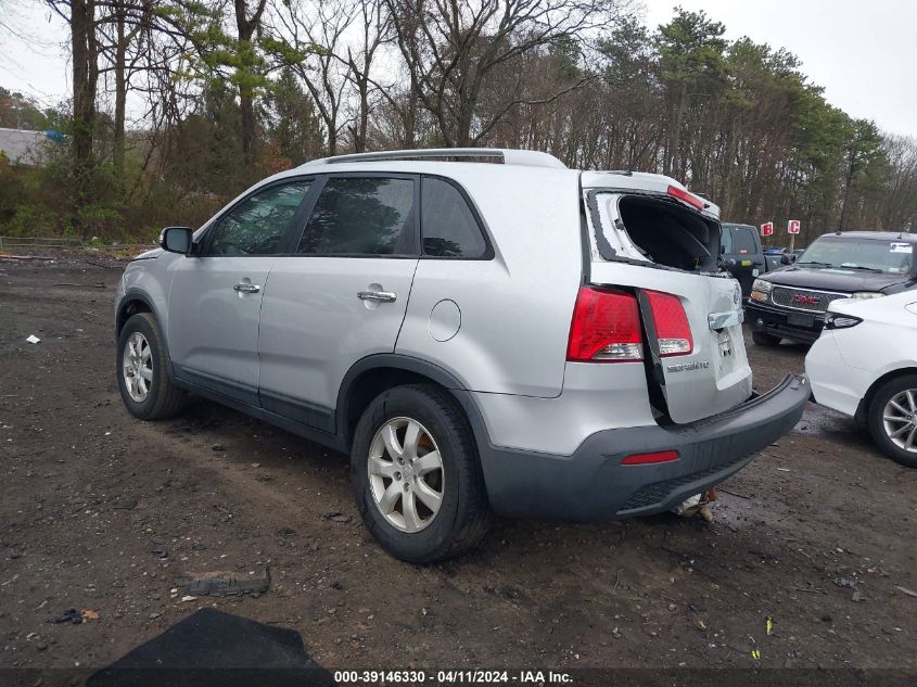 2011 Kia Sorento Lx VIN: 5XYKT3A16BG094360 Lot: 39146330