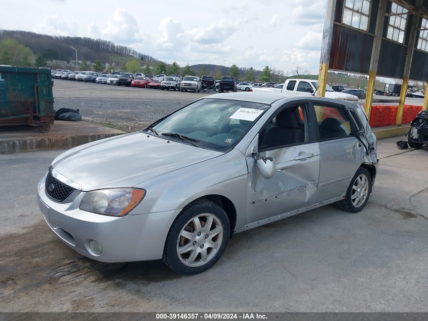 2006 Kia Spectra5 VIN: KNAFE161965366338 Lot: 39146357