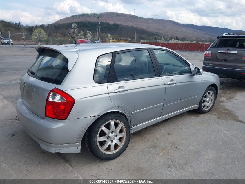 2006 Kia Spectra5 VIN: KNAFE161965366338 Lot: 39146357