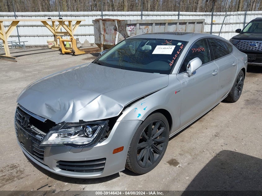 2012 Audi A7 Premium VIN: WAUSGAFC2CN001618 Lot: 39146424