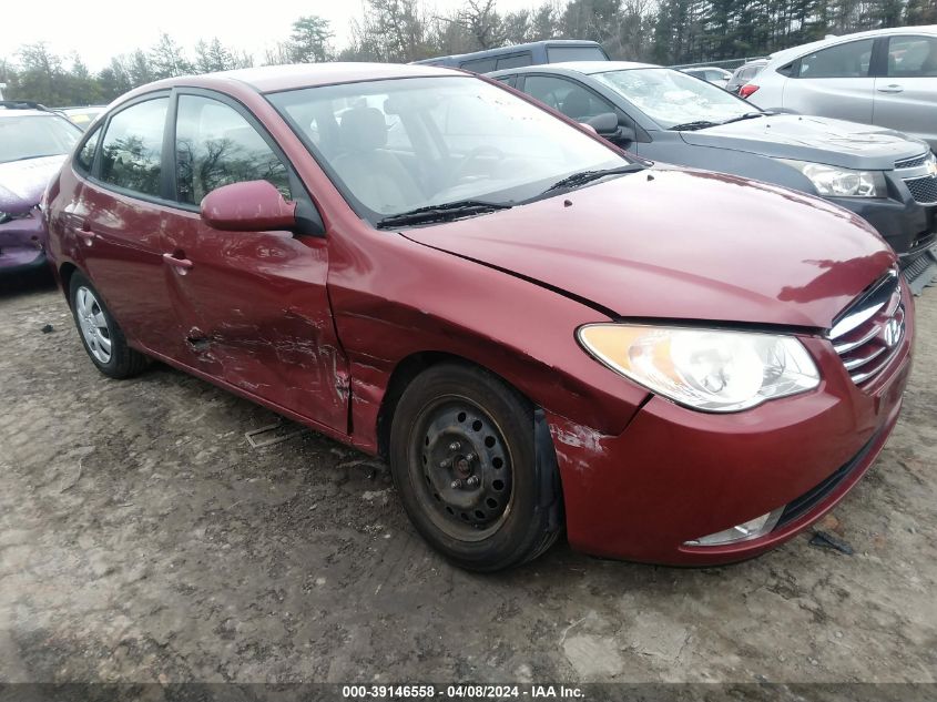 2010 Hyundai Elantra Gls VIN: KMHDU4AD4AU129346 Lot: 39146558