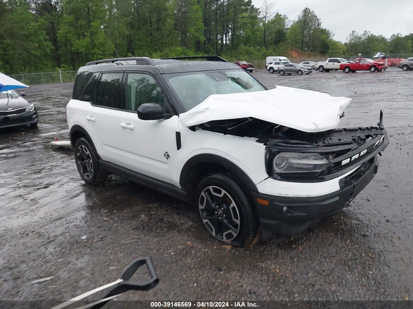 2021 Ford Bronco Sport Outer Banks VIN: 3FMCR9C65MRB38626 Lot: 39146569