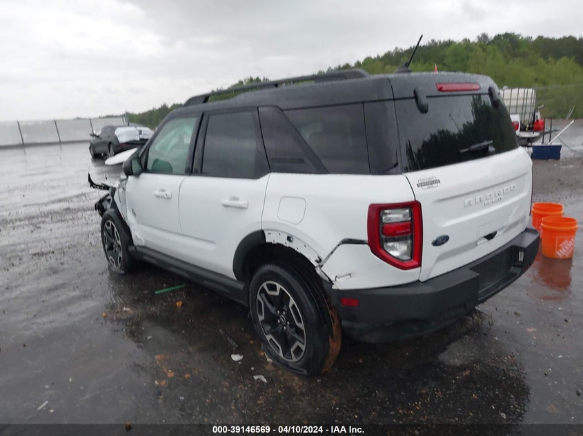 2021 Ford Bronco Sport Outer Banks VIN: 3FMCR9C65MRB38626 Lot: 39146569