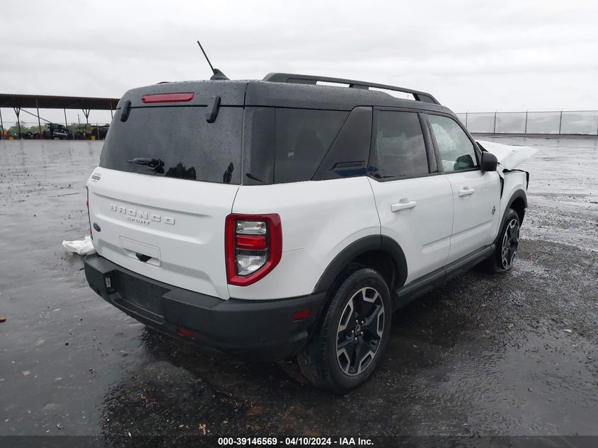 2021 Ford Bronco Sport Outer Banks VIN: 3FMCR9C65MRB38626 Lot: 39146569