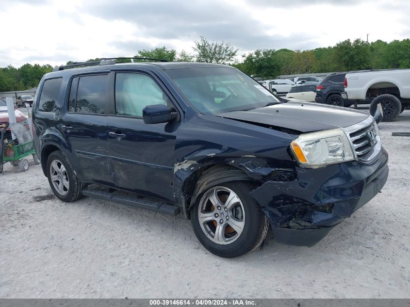 2012 Honda Pilot Ex-L VIN: 5FNYF3H56CB039734 Lot: 39146614