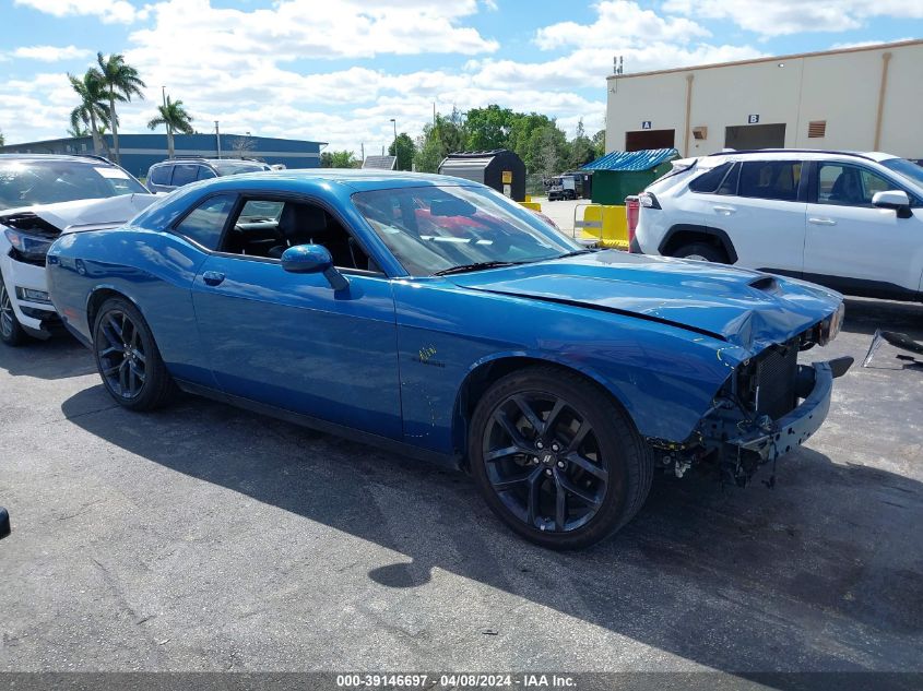 2C3CDZBT8NH233905 | 2022 DODGE CHALLENGER