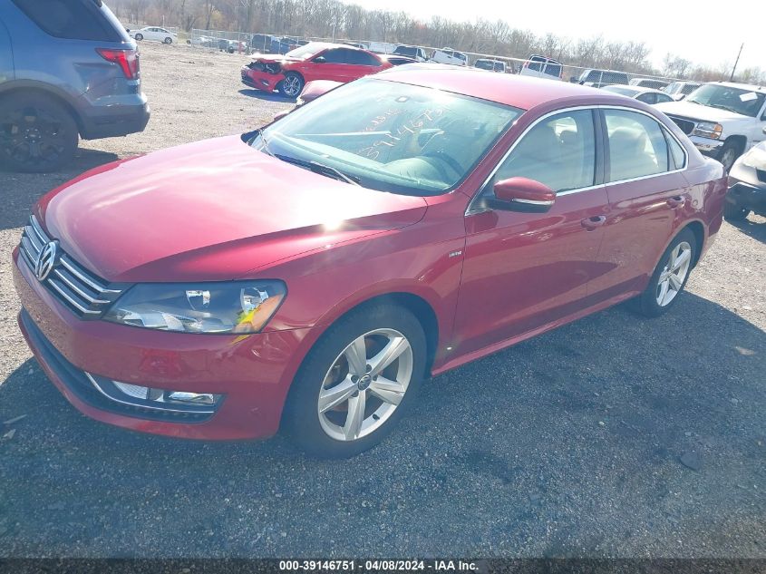 1VWAT7A31FC102604 | 2015 VOLKSWAGEN PASSAT